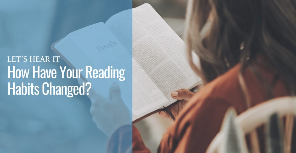 A picture of woman sitting and reading a book