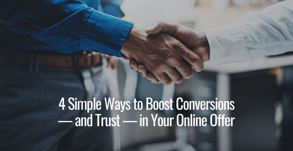 How to boost conversions with your online offer
