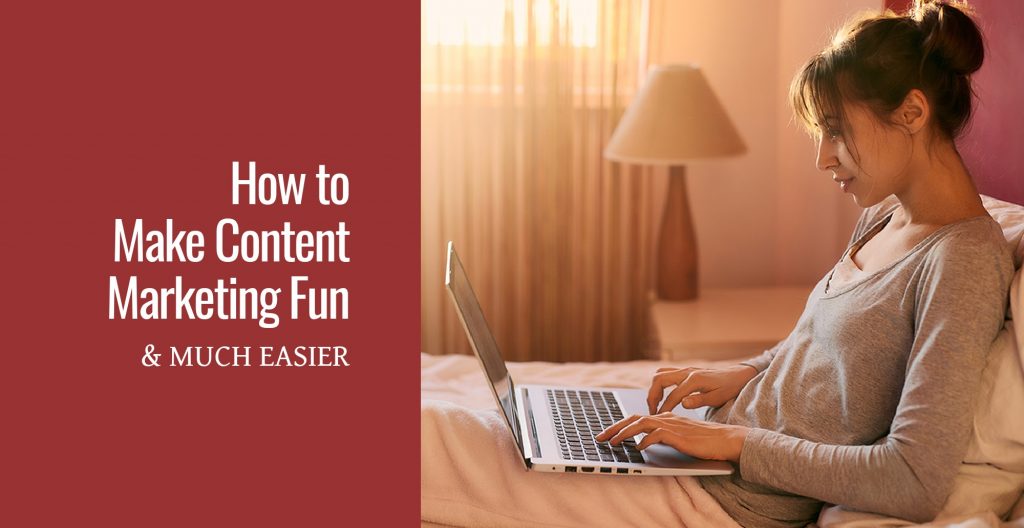Easier content marketing with tips from Pamela Wilson, author of the Master Content series.