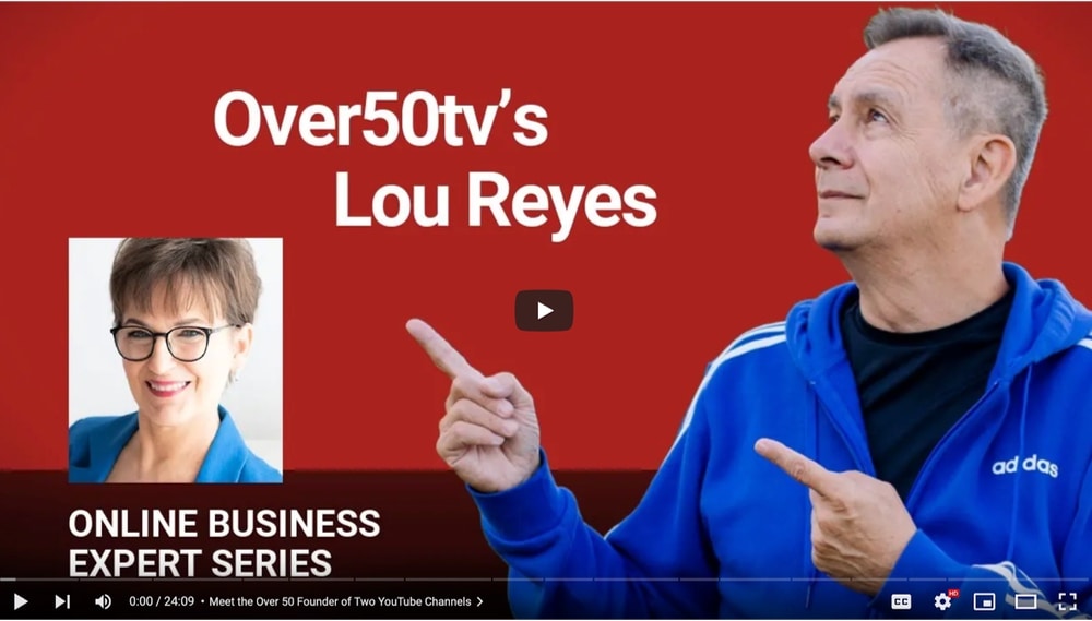 Pamela Wilson interviews Lou Reyes for her Online Business Expert Series.