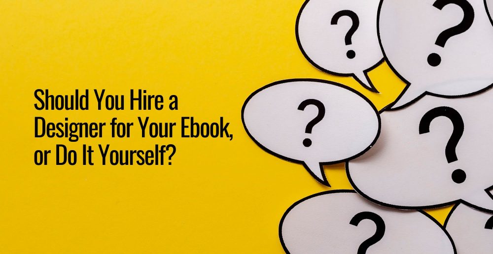 Bright yellow background and multiple black and white speech bubbles with a question mark in it